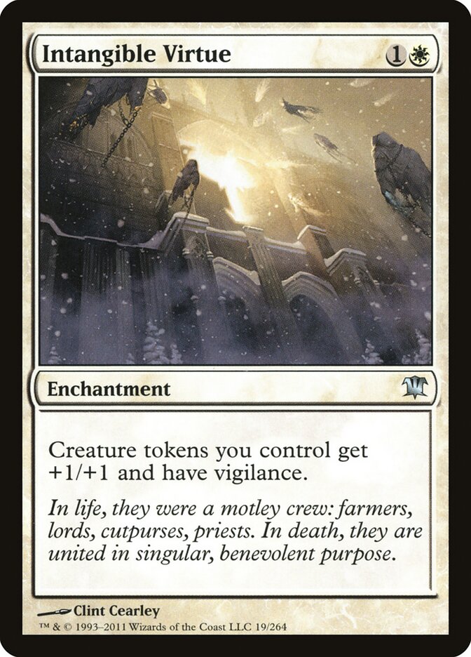 Intangible Virtue 19 - Innistrad MTG card
