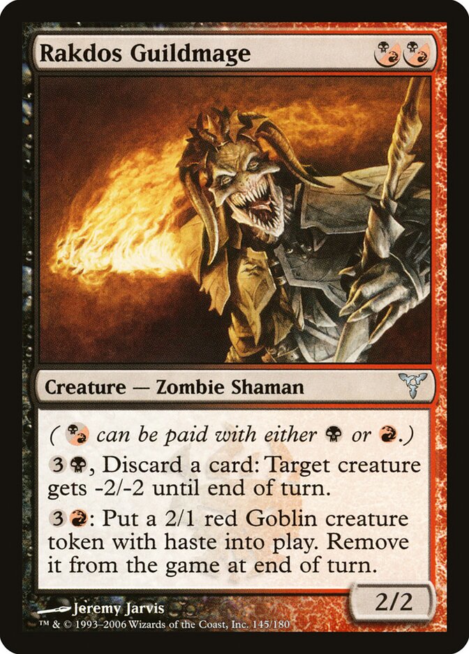 Rakdos Guildmage 145 - Dissension MTG card