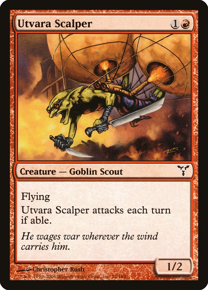Utvara Scalper 76 - Dissension MTG card