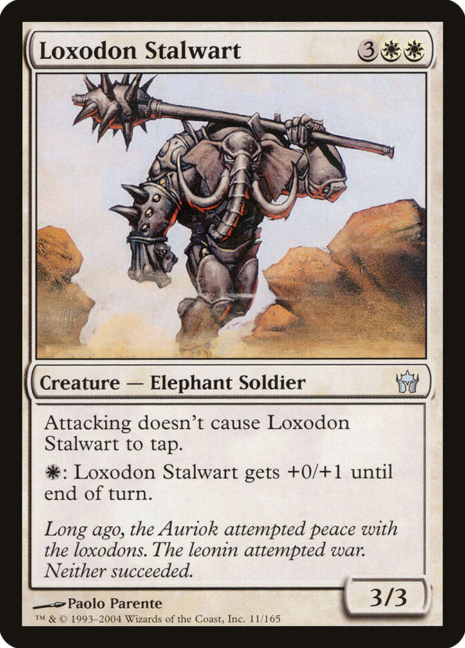 Loxodon Stalwart 11 - Fifth Dawn MTG card