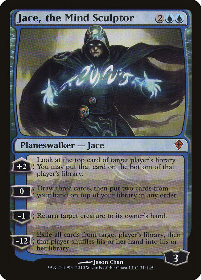 Jace, the Mind Sculptor 31 - Worldwake MTG card