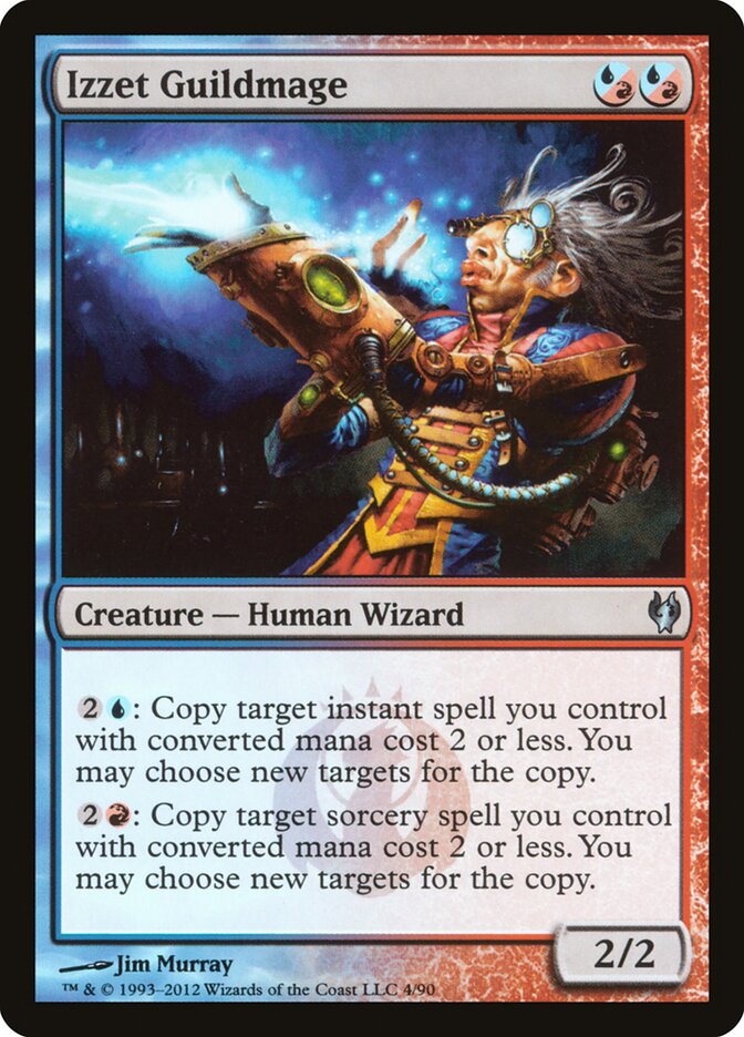 Izzet Guildmage 4 - Duel Decks: Izzet vs. Golgari MTG card