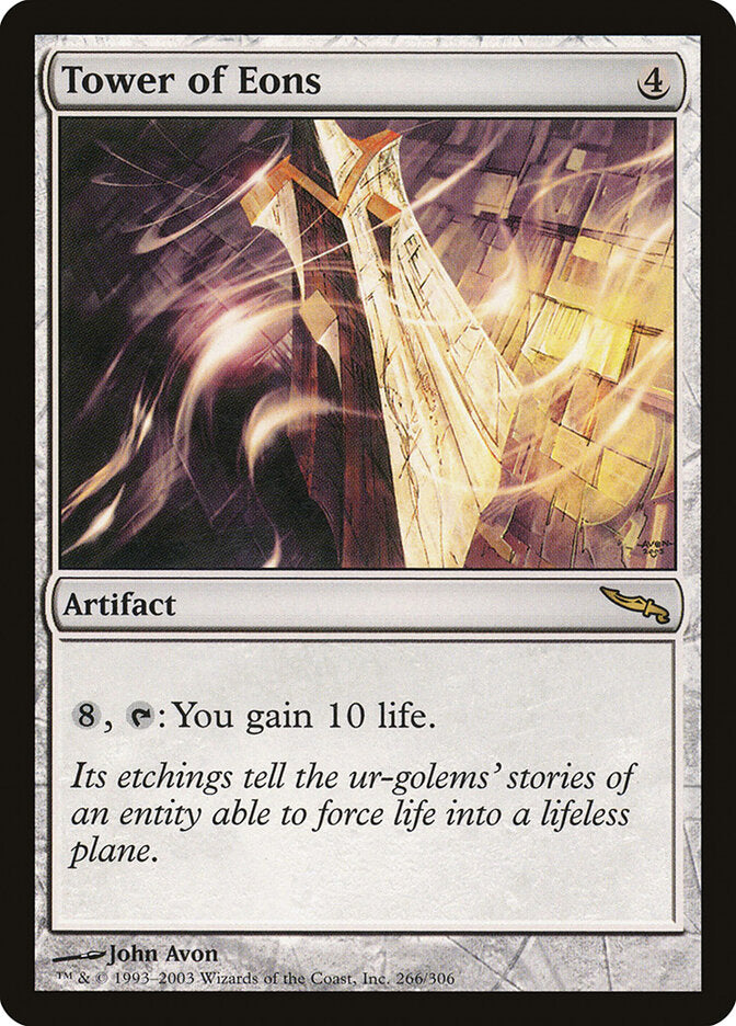 Tower of Eons 266 - Mirrodin MTG card