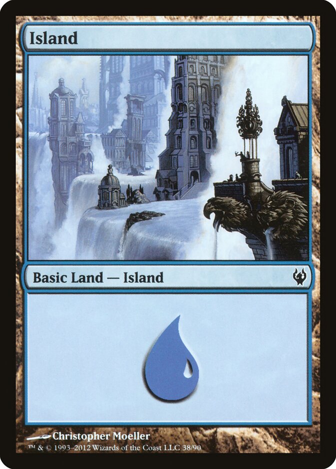 Island 38 - Duel Decks: Izzet vs. Golgari MTG card