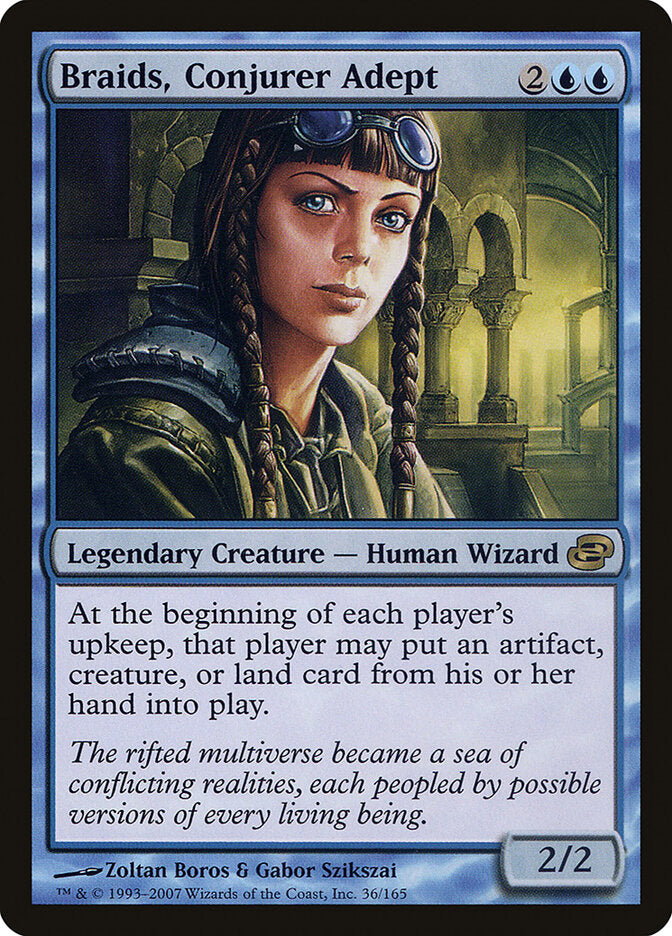 Braids, Conjurer Adept 36 - Planar Chaos MTG card
