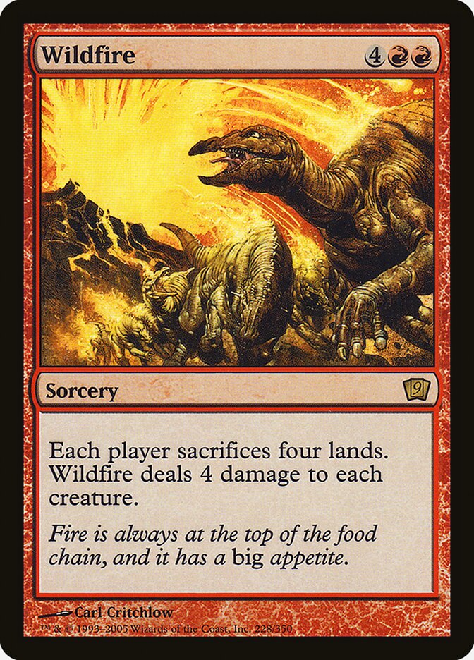 Wildfire 228★ - Ninth Edition MTG card