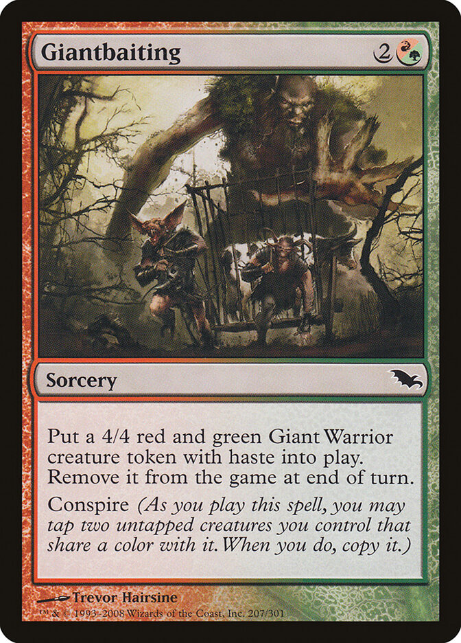 Giantbaiting 207 - Shadowmoor MTG card