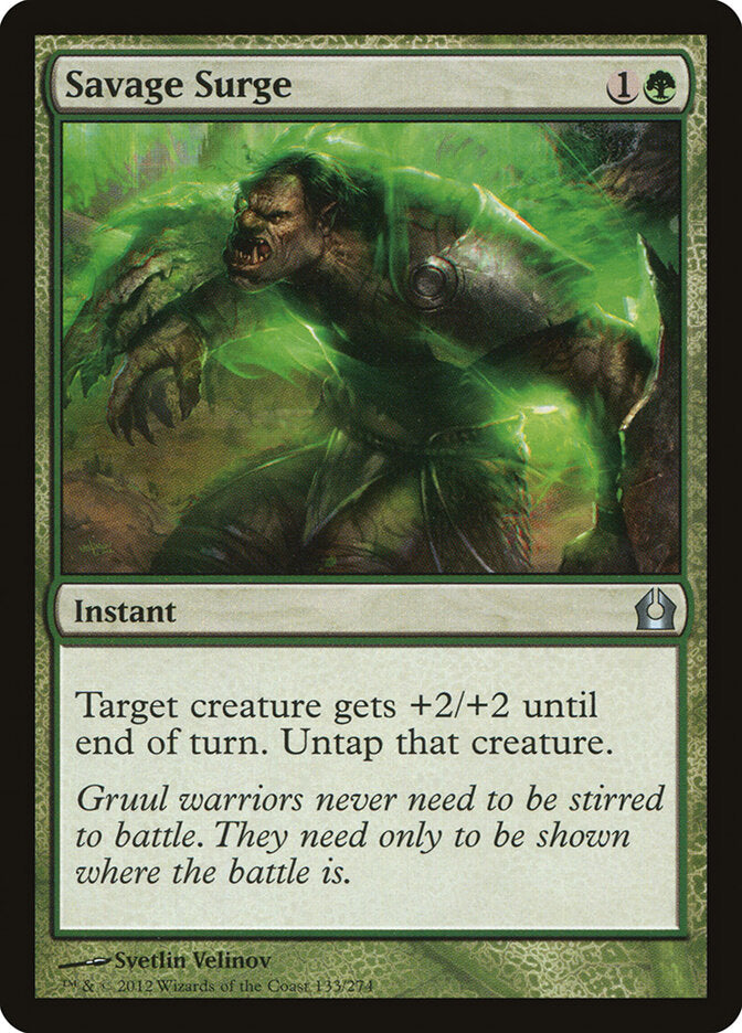 Savage Surge 133 - Return to Ravnica MTG card