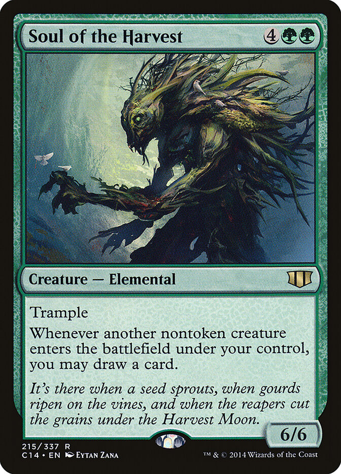 Soul of the Harvest 215 - Commander 2014 MTG card