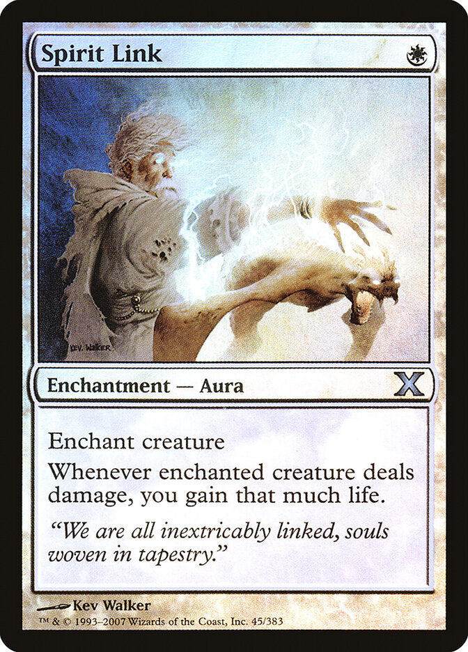 Spirit Link 45★ - Tenth Edition MTG card