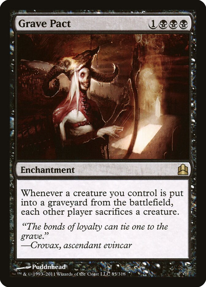 Grave Pact 85 - Commander 2011 MTG card