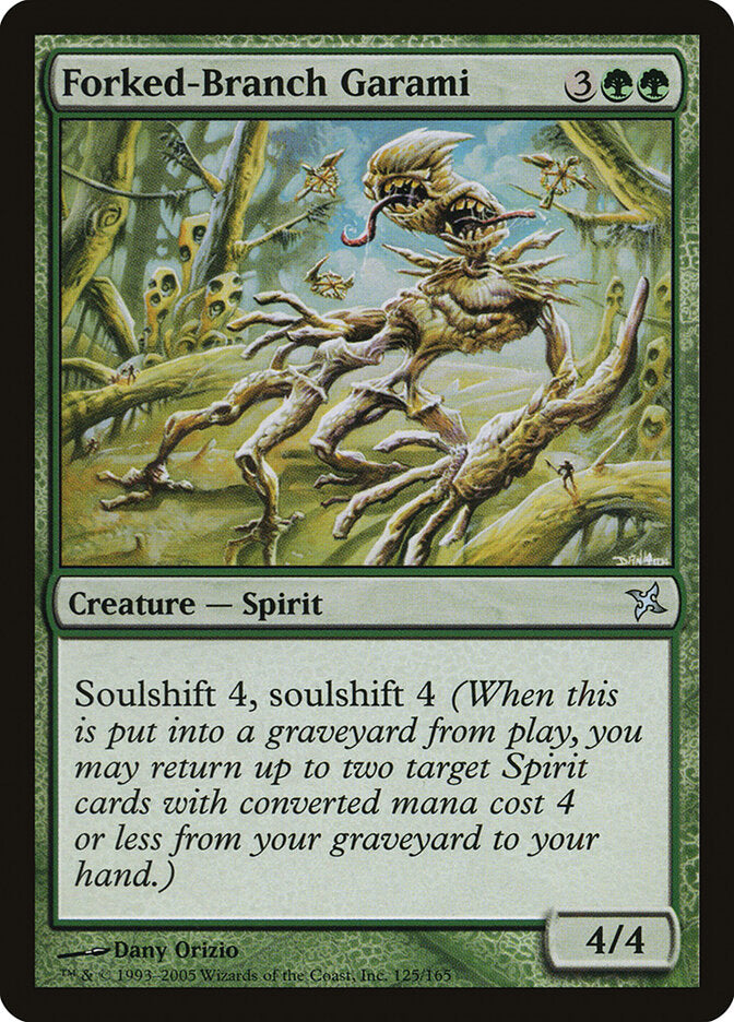 Forked-Branch Garami 125 - Betrayers of Kamigawa MTG card