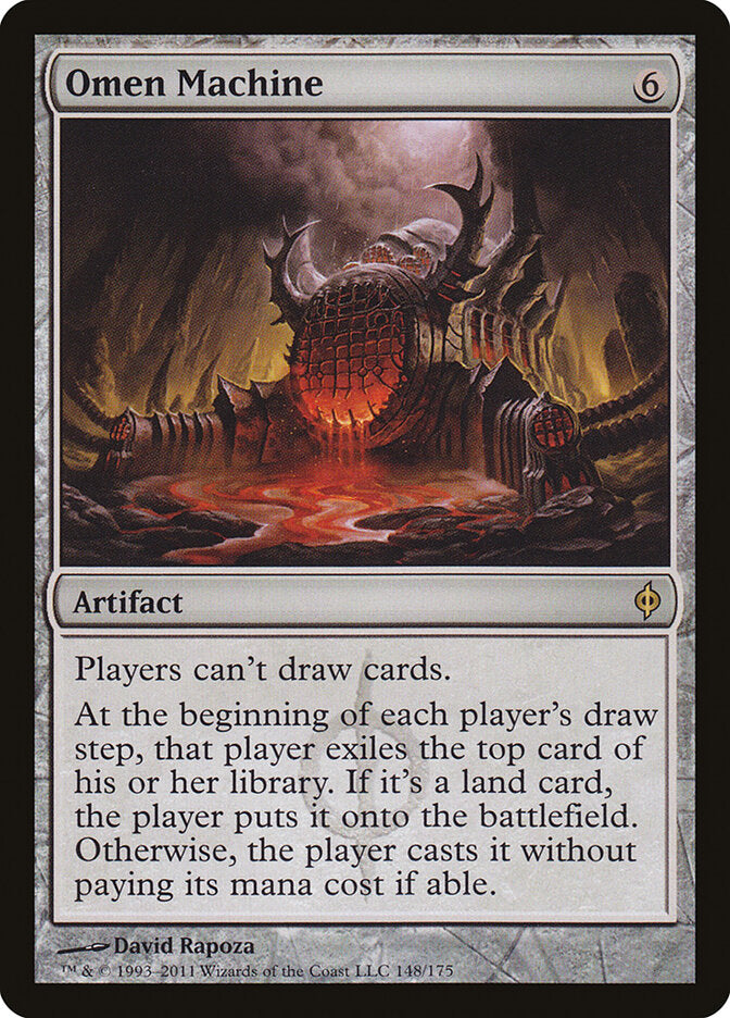 Omen Machine 148 - New Phyrexia MTG card
