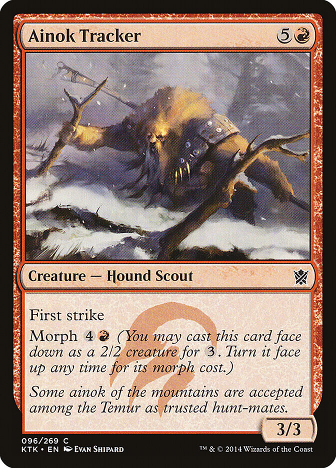Ainok Tracker 96 - Khans of Tarkir MTG card