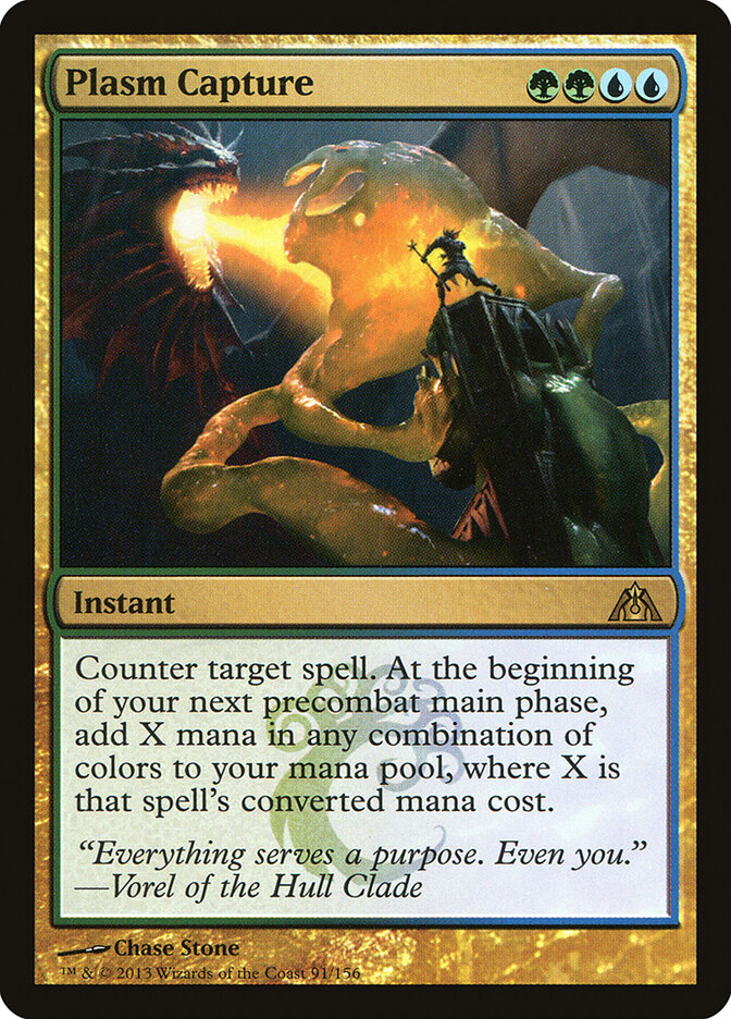 Plasm Capture 91 - Dragon's Maze MTG card