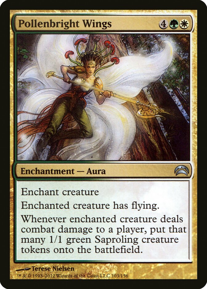 Pollenbright Wings 103 - Planechase 2012 MTG card