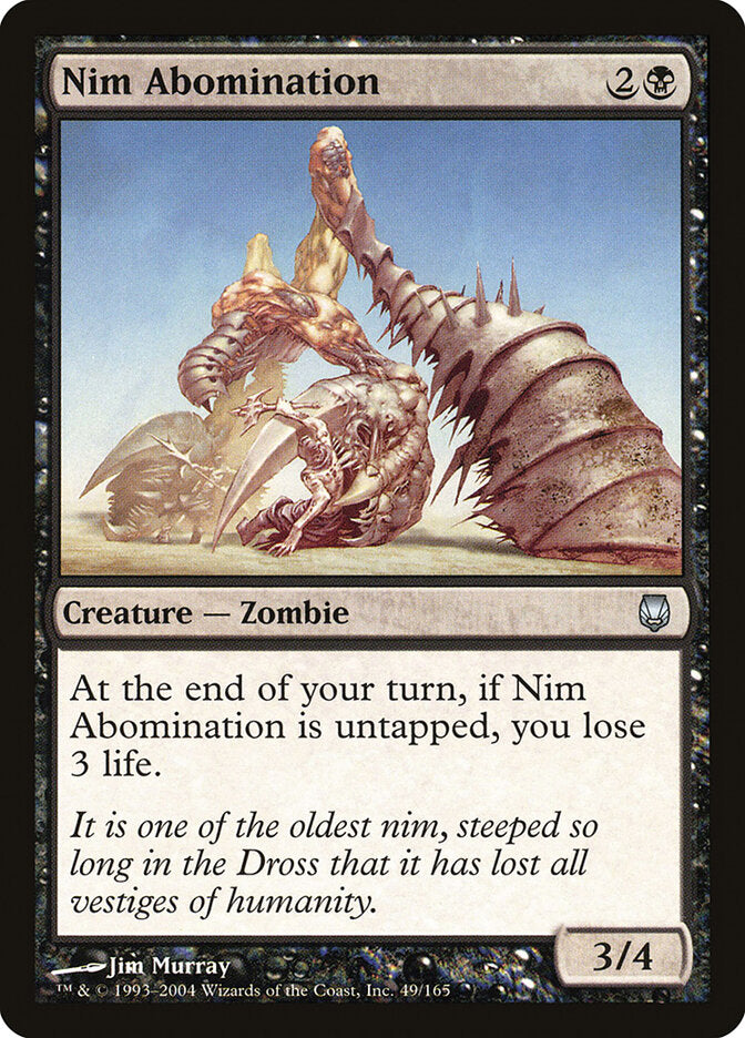 Nim Abomination 49 - Darksteel MTG card