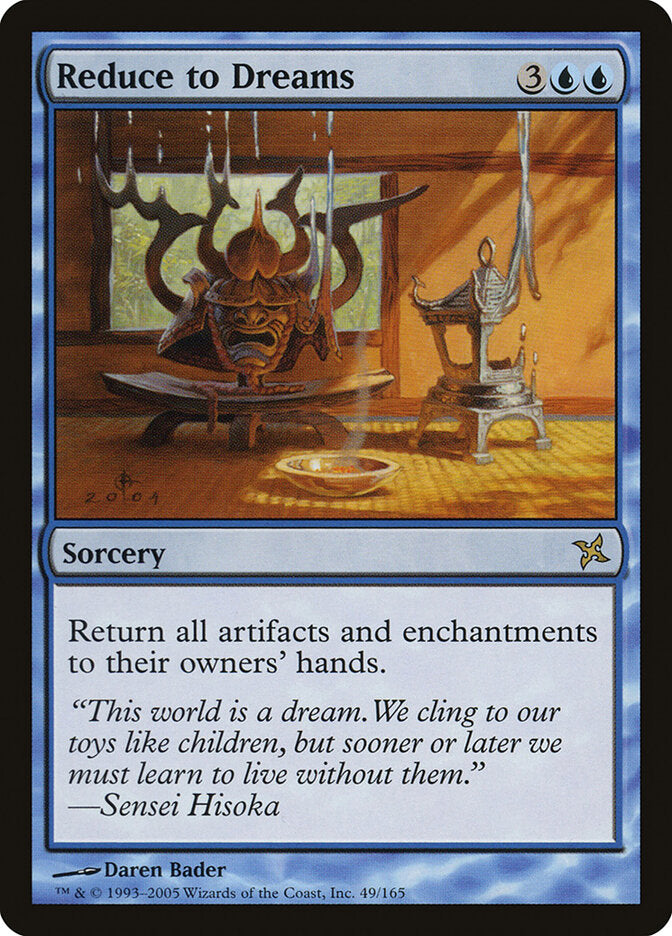 Reduce to Dreams 49 - Betrayers of Kamigawa MTG card