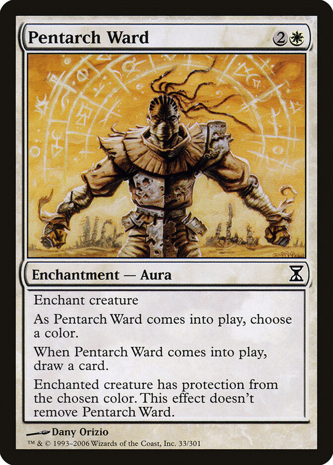 Pentarch Ward 33 - Time Spiral MTG card