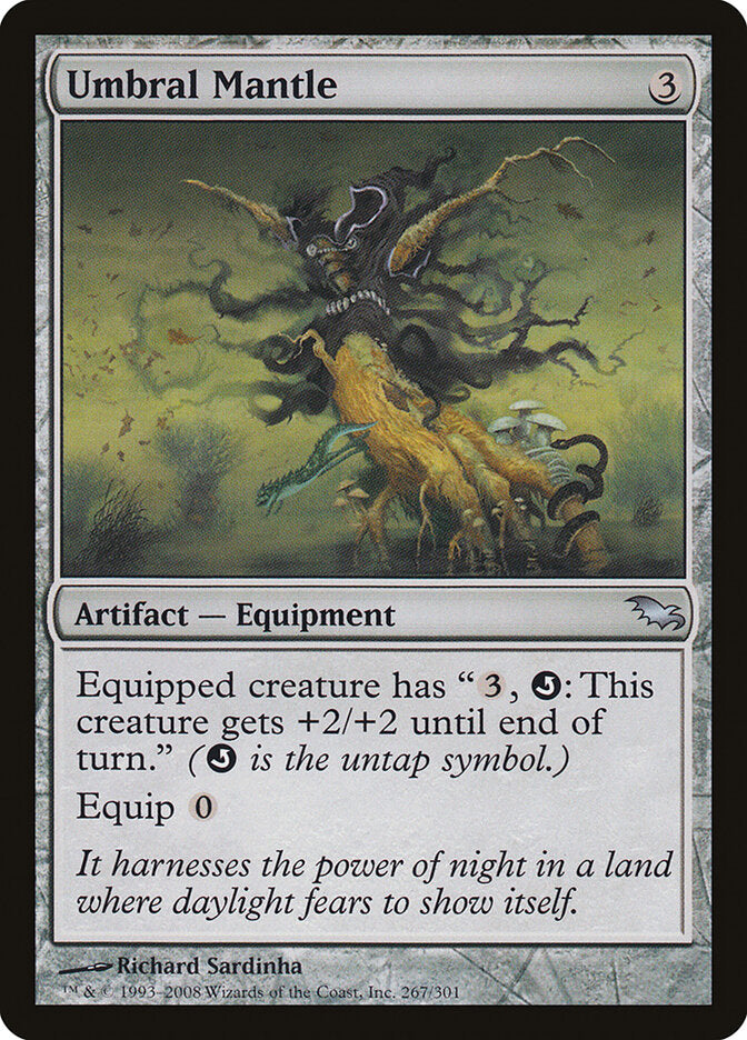 Umbral Mantle 267 - Shadowmoor MTG card