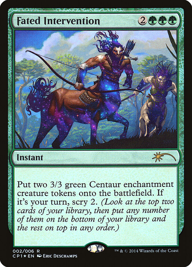 Fated Intervention 2 - Magic 2015 Clash Pack MTG card