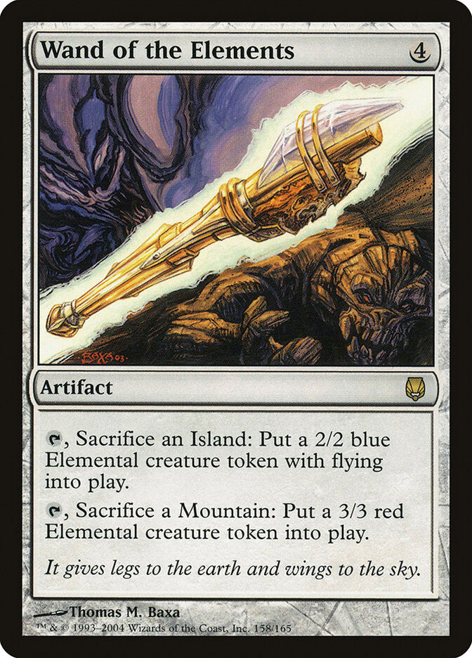 Wand of the Elements 158 - Darksteel MTG card