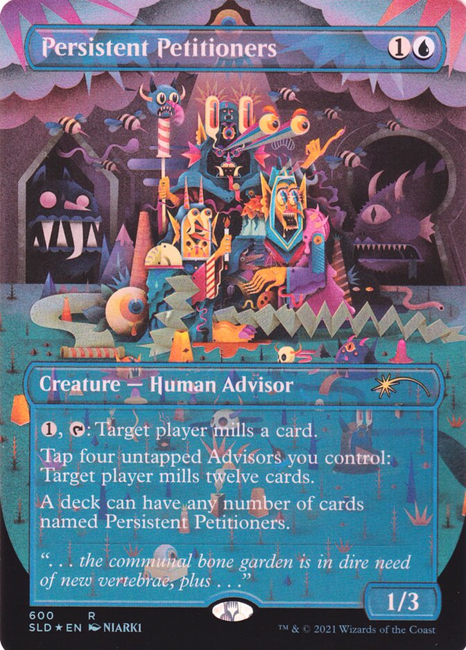 Persistent Petitioners 600 - Secret Lair Drop MTG card