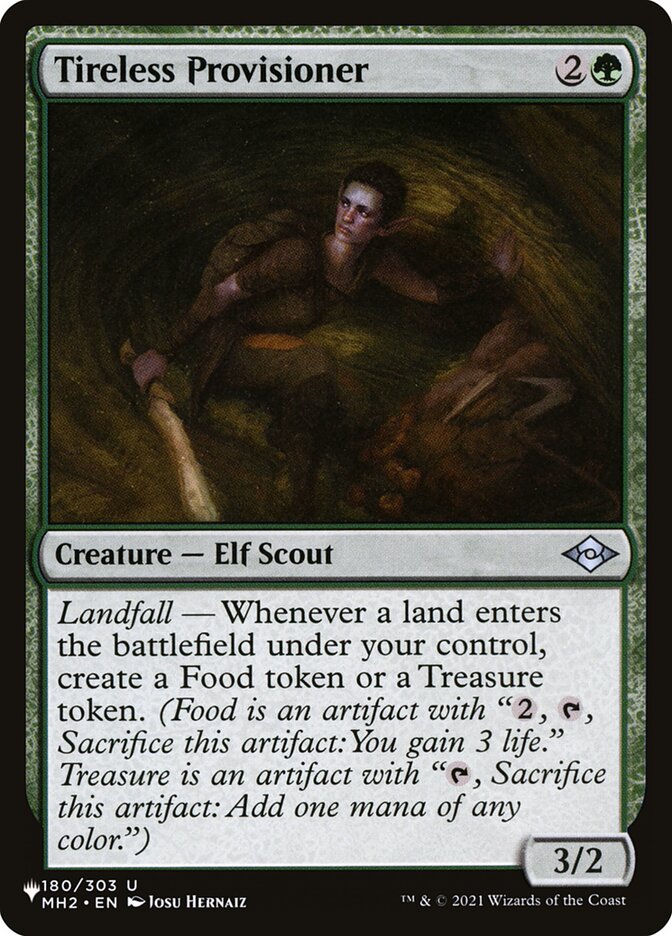 Tireless Provisioner MH2-180 - The List MTG card