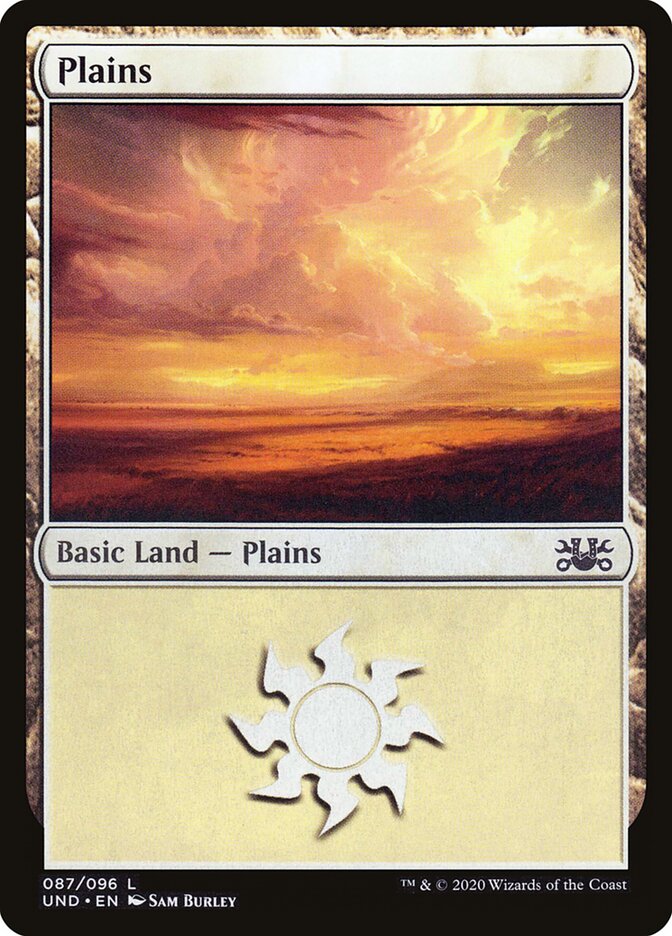 Plains 87 - Unsanctioned MTG card