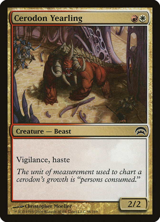 Cerodon Yearling 86 - Planechase MTG card