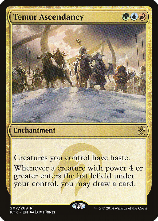Temur Ascendancy 207 - Khans of Tarkir MTG card