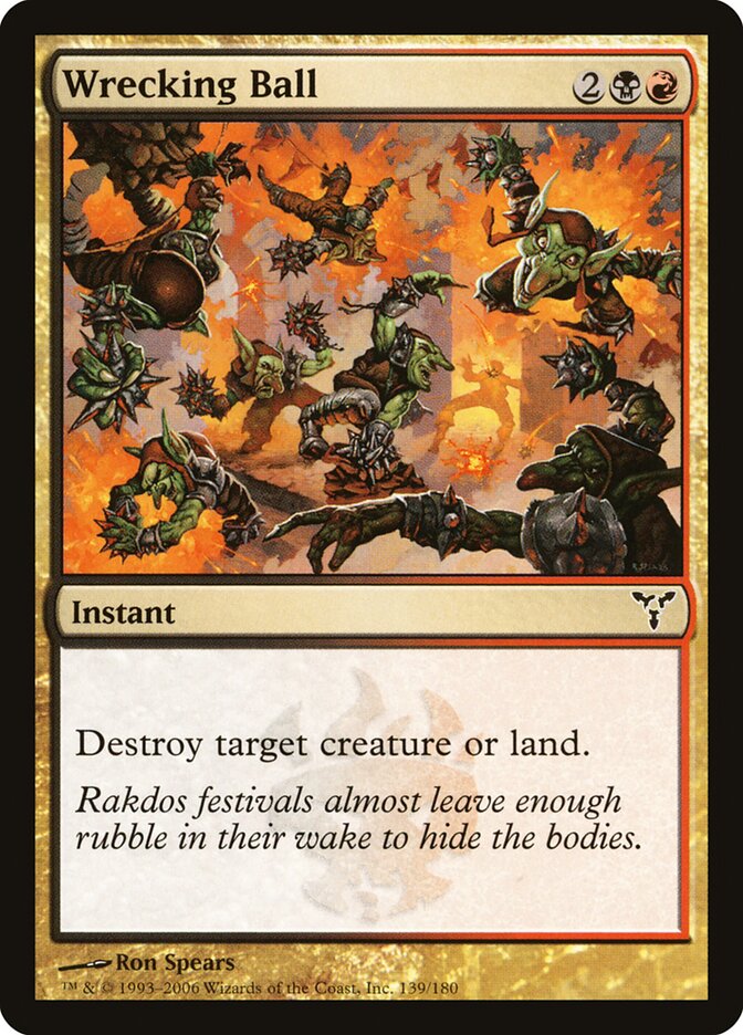 Wrecking Ball 139 - Dissension MTG card