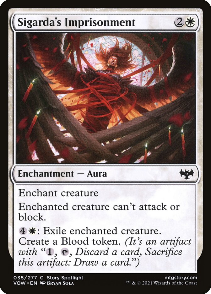 Sigarda's Imprisonment 35 - Innistrad: Crimson Vow MTG card
