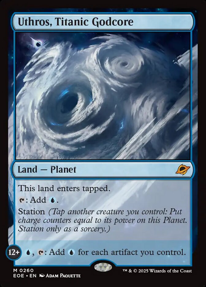 Uthros, Titanic Godcore 260 - Edge of Eternities MTG card