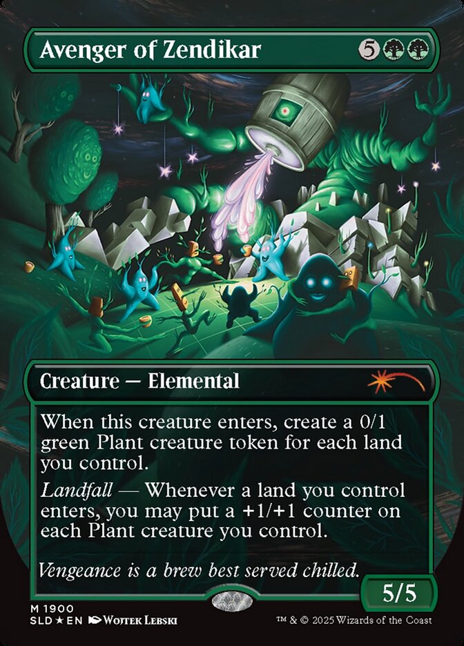 Avenger of Zendikar 1900 - Secret Lair Drop MTG card
