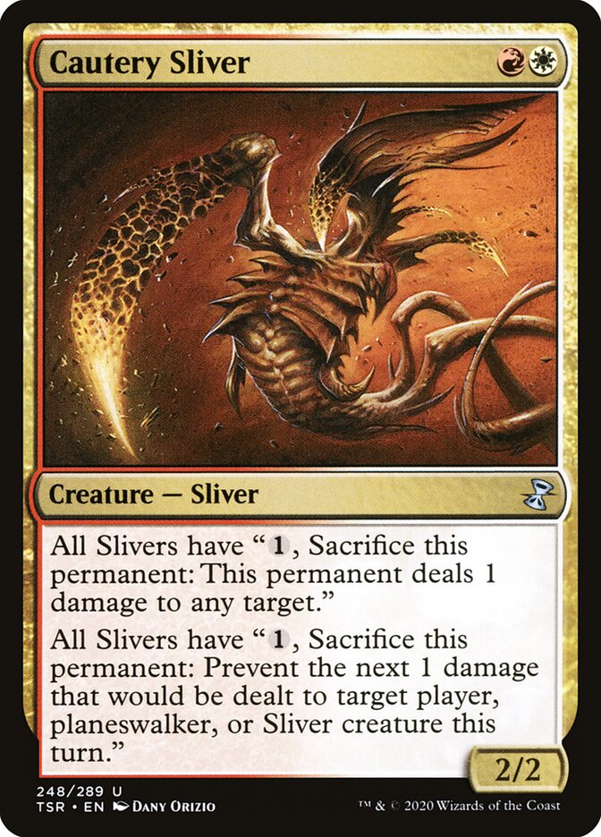 Cautery Sliver 248 - Time Spiral Remastered MTG card