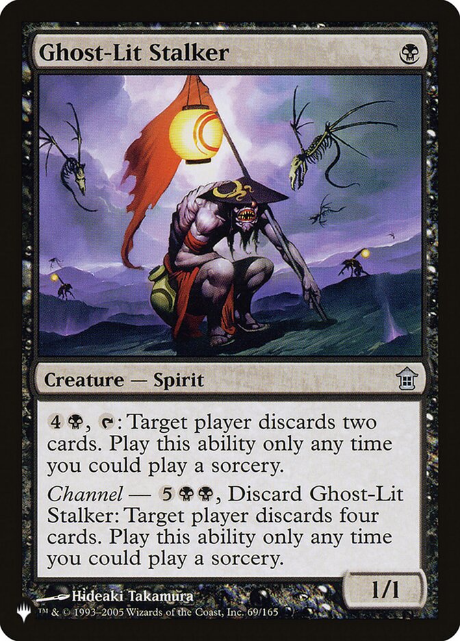 Ghost-Lit Stalker SOK-69 - The List MTG card