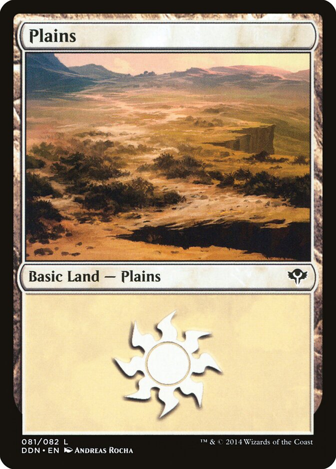 Plains 81 - Duel Decks: Speed vs. Cunning MTG card