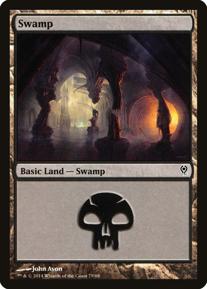 Swamp 79 - Duel Decks: Jace vs. Vraska MTG card