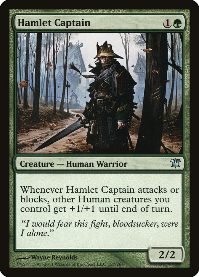 Hamlet Captain 187 - Innistrad MTG card