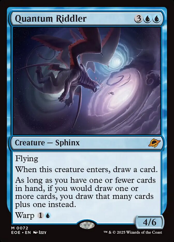 Quantum Riddler 72 - Edge of Eternities MTG card