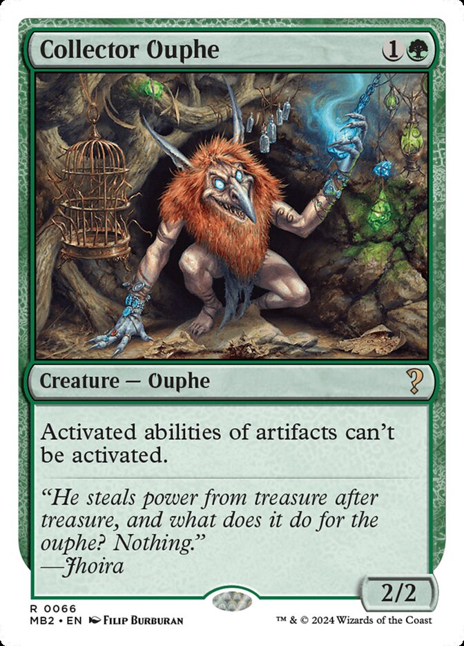Collector Ouphe 66 - Mystery Booster 2 MTG card