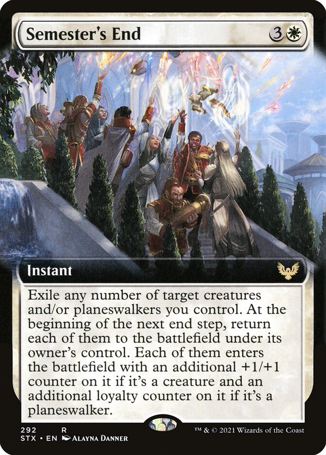Semester's End 292 - Strixhaven: School of Mages MTG card