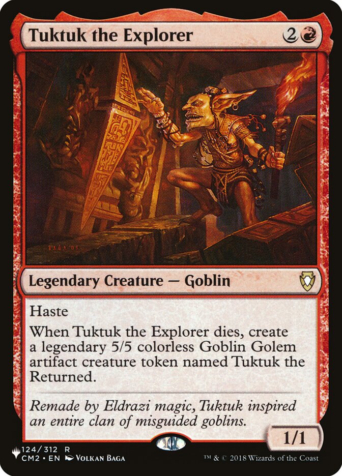 Tuktuk the Explorer CM2-124 - The List MTG card