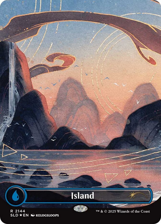 Island 2144 - Secret Lair Drop MTG card