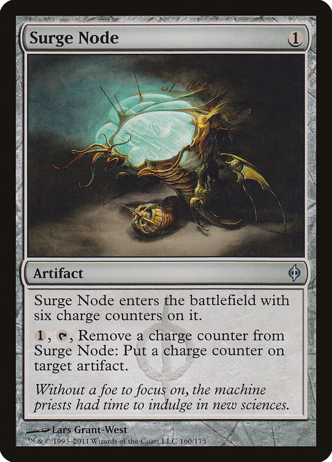 Surge Node 160 - New Phyrexia MTG card
