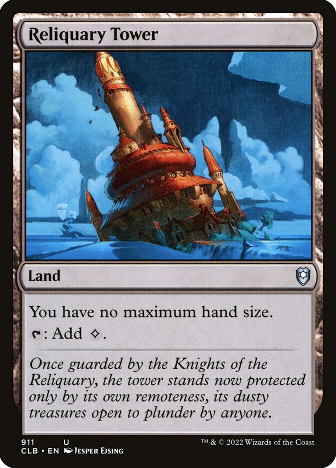 Reliquary Tower 911 - Commander Legends: Battle for Baldur's Gate MTG card