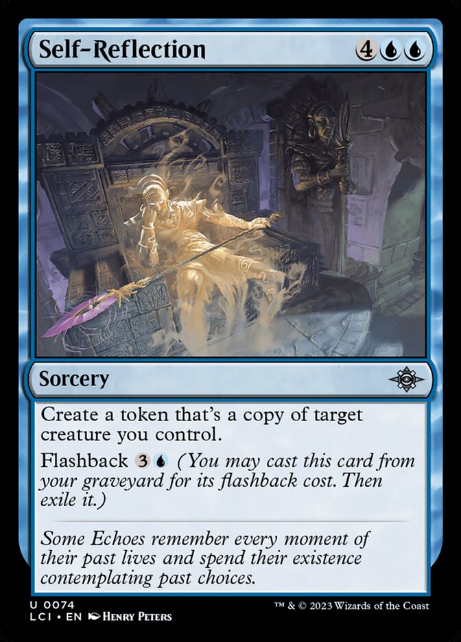 Self-Reflection 74 - The Lost Caverns of Ixalan MTG card