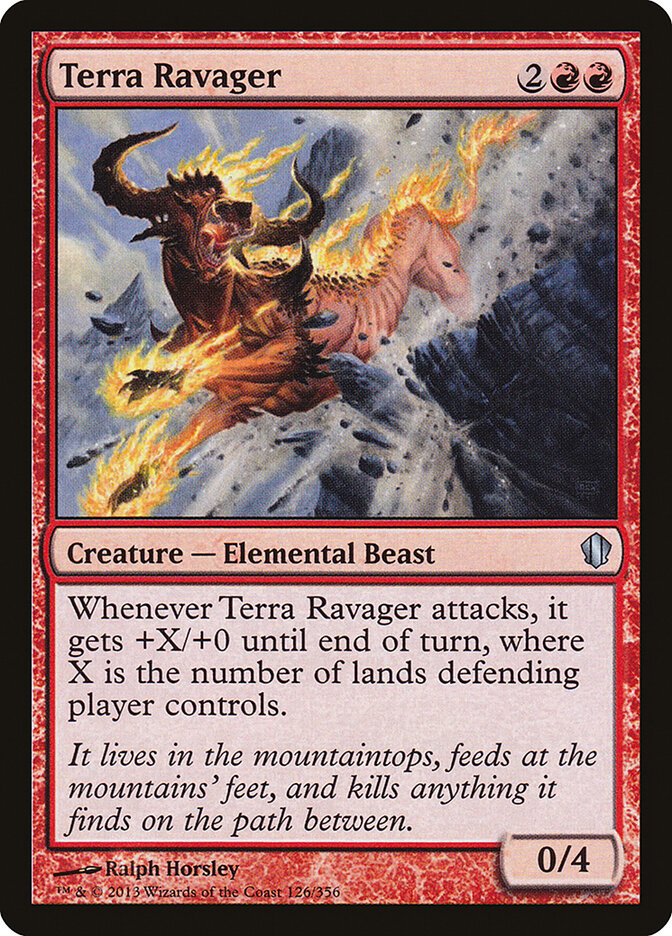 Terra Ravager 126 - Commander 2013 MTG card