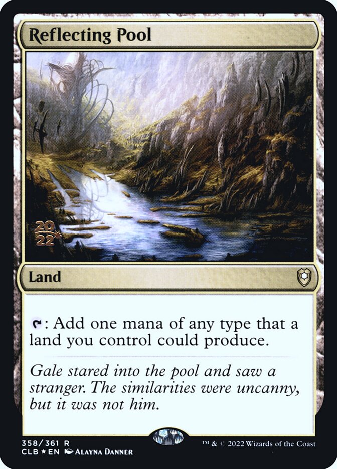 Reflecting Pool 358s - Battle for Baldur's Gate Promos MTG card
